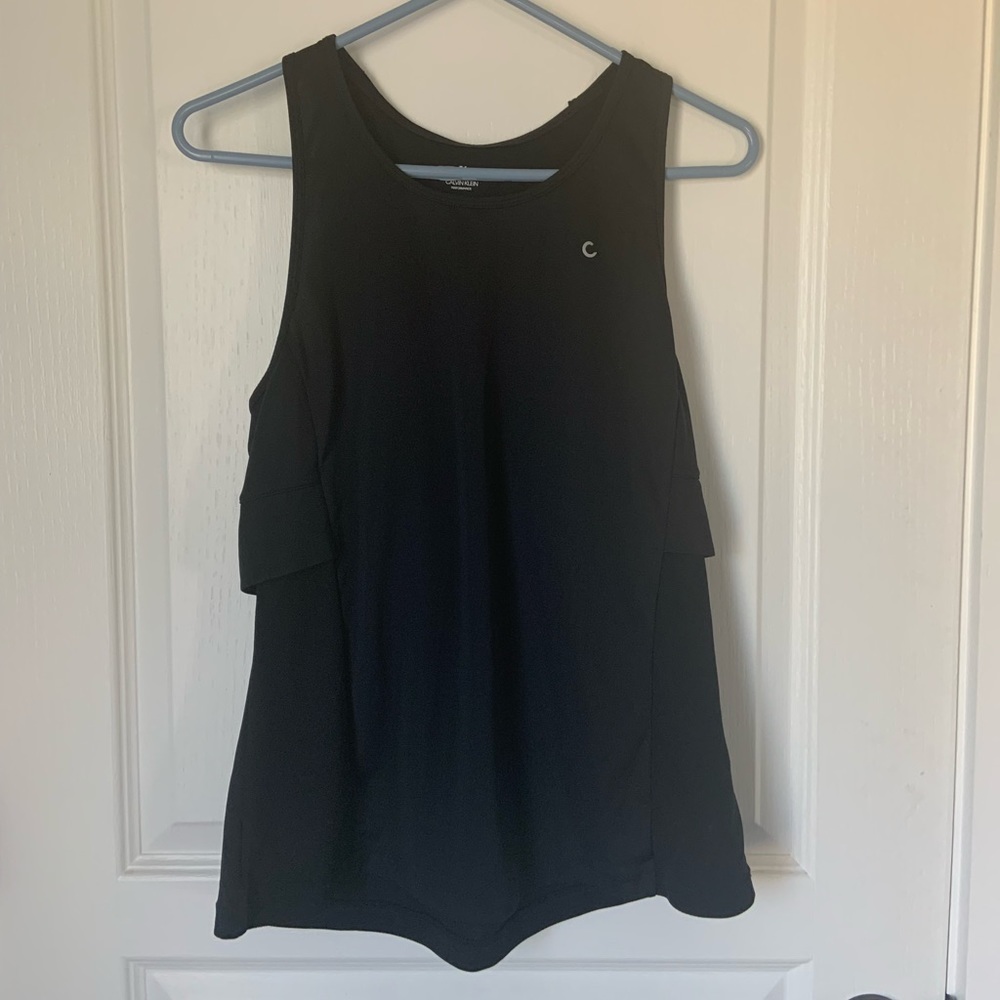 Calvin Klein black tank top sz M